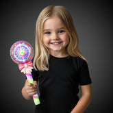 LED Pink Lollipop Wand