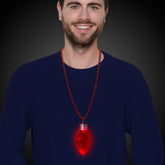 LED Jumbo Christmas Bulb Necklace