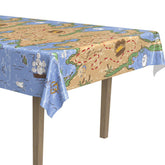 Treasure Map Plastic Table Cover
