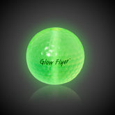Green Glow Flyer Golf Ball