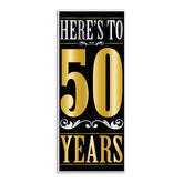 Here's to 50 Years Door Cover