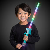 LED Shark Sword with Prism Ball