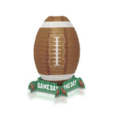 Football Lantern 11" Centerpiece