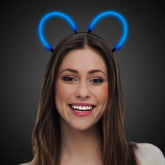 Blue Glow Bunny Ears