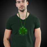 LED Shamrock Bead Necklace