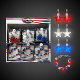 LED Patriotic Jewelry Retail Display