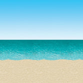 Ocean & Blue Sky Room Roll