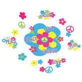 60s Retro Window Clings