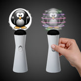 LED Penguin Coin Spinner Wand