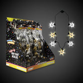 LED New Years Disco Ball Necklaces Retail Display