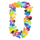 Tie Dye Silk Flower Leis