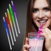 Assorted Colors 9" Glow Straws