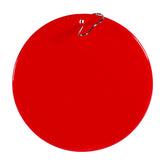 Red Plastic 2 1/2" Medallion