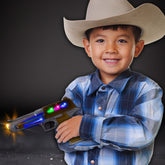 LED Plated Laser Pistol