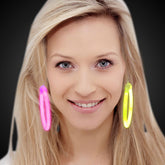 Assorted Glow Hoop Earrings
