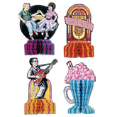 50s Honeycomb 5" Centerpieces