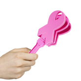 Pink Ribbon Hand Clappers