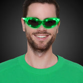 LED Green Sunglasses