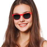 Red Retro Sunglasses