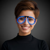 Blue Glow Eyeglasses