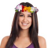 Silk Flower Lei Headbands