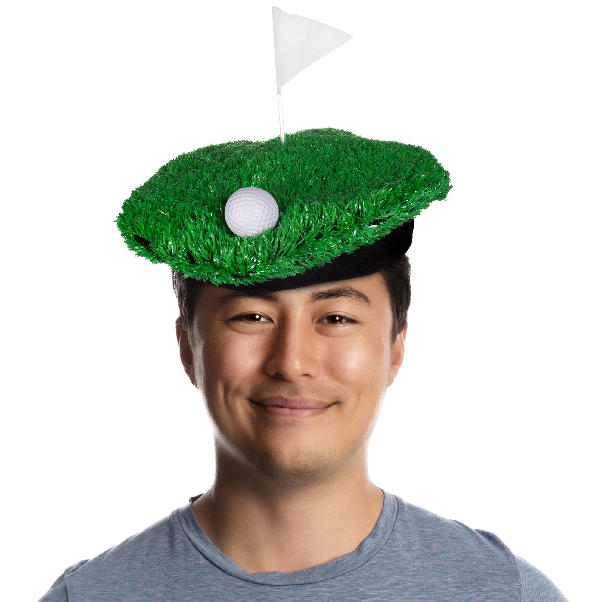 Hole in One Golf Hat Golf Beret with Ball on Top – Windy City