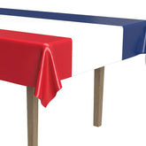 Plastic Patriotic Table Cover