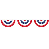 American Flag Bunting Banner