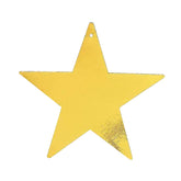 Gold Star Foil Cutout