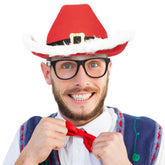 Santa Claus Cowboy Hat