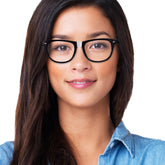 Black Frame Nerd Glasses