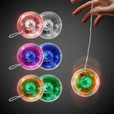 Assorted Color Yo-Yos with Red LEDs