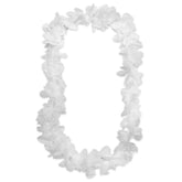 White Silk 42" Flower Leis