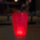 Red Glow Cube Cup