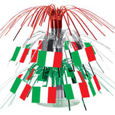 Italian Flag 7 1/2" Cascade Centerpiece