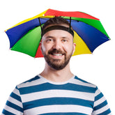 Rainbow Umbrella Hat