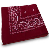 Maroon Cotton Bandanas