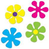 Retro Flower Power Cutouts