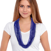 Dark Blue 7mm Bead 33" Necklaces