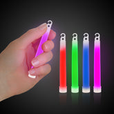 Assorted Color 4" Glow Sticks