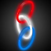 Red, White, and Blue Glow Bracelets