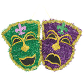 Comedy Tragedy Tinsel Hanging Decoration