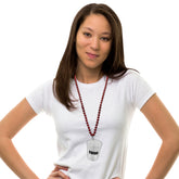 Focus Shot Glass Bead Necklace