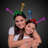 LED Fiber Optic Headbands