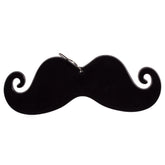 Black Mustache Medallion