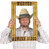 Western Wanted Sign Photo Frame