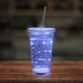 LED Blue String Light Cup
