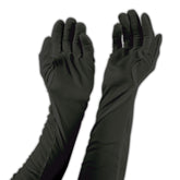 Black Elbow Gloves