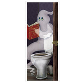 Ghost Bathroom Door Cover