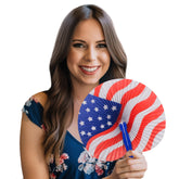 Patriotic Folding Fans